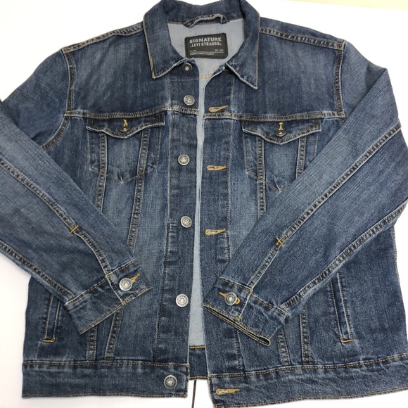 Levi’s Men's Indigo Denim Jacket Size L - Picture 2 of 9